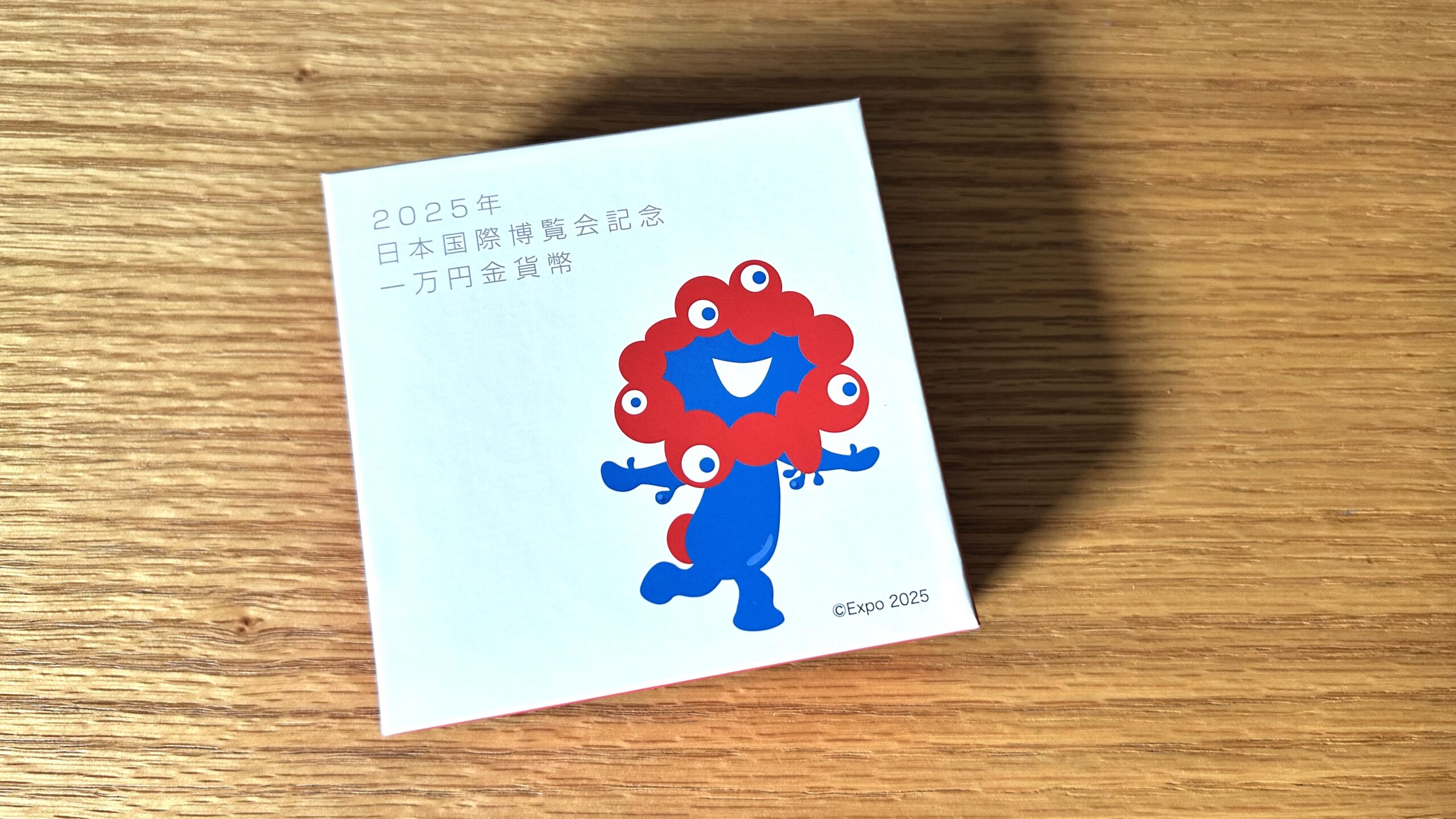 大阪万博金貨　外箱